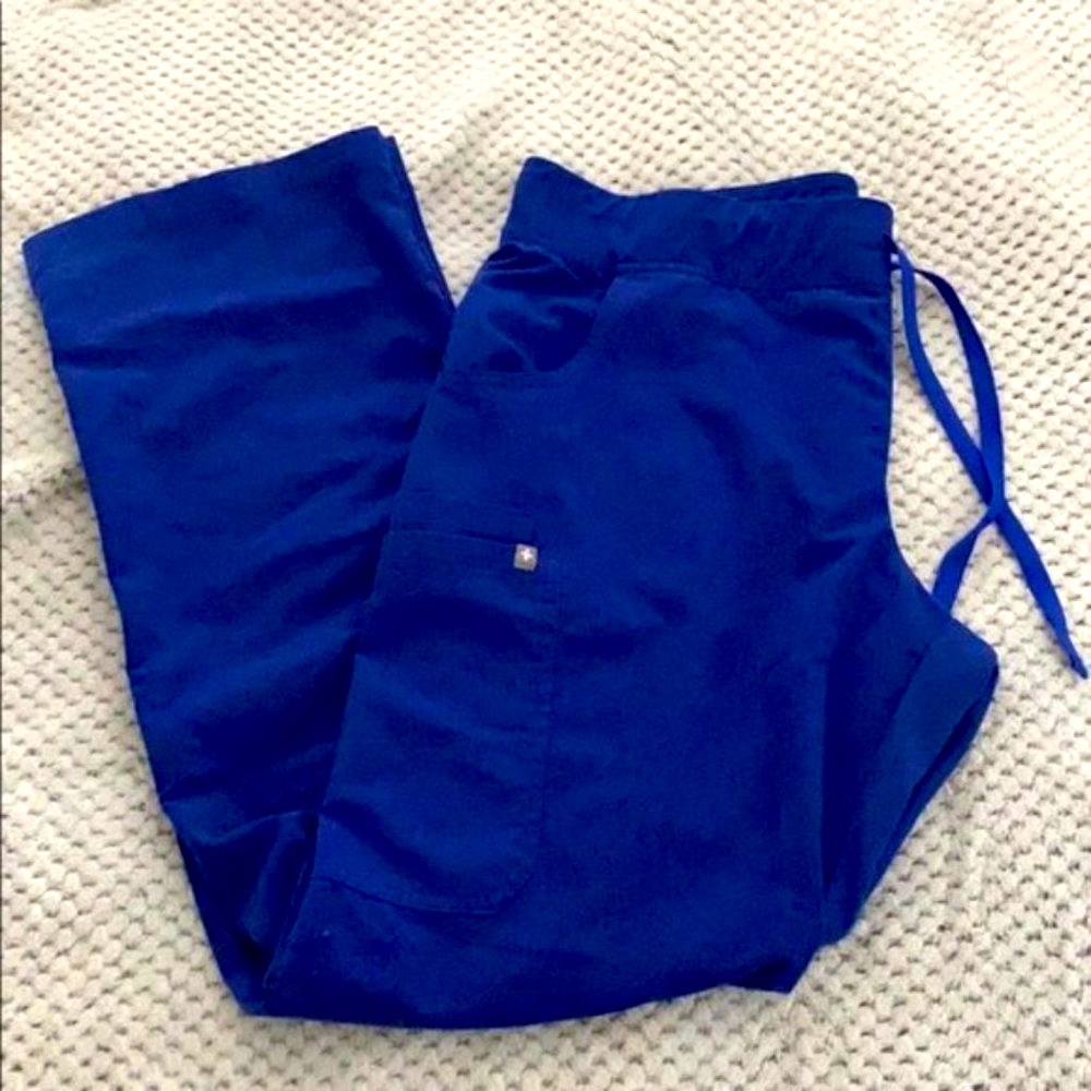 Figs Kade Scrub Pants. Deep Royal Blue XXL